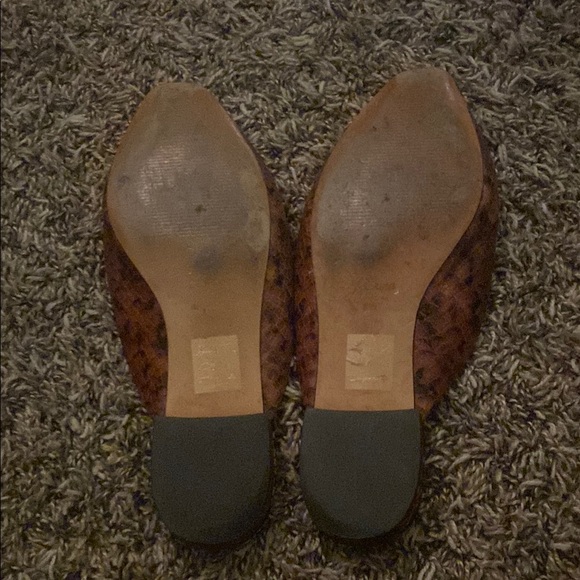 J. Crew Brown Snake Print Women's Shoes - Picture 4 of 4